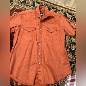 Wrangler pearl Button Up 100% color